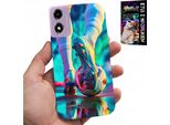 Custodia Per Motorola Moto E14 - Calcio Football Calciatori + Vetro