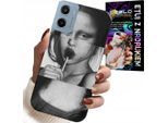 Custodia Per Motorola E15 / G05 - Mona Lisa Con Lecca-Lecca Modelli Alla Moda Custodia