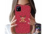 Custodia Per Realme C11 2021 - Renna Di Babbo Natale + Vetro