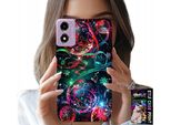 Custodia Per Motorola Moto E14 - Palline Di Natale, Albero Di Natale, Custodia + Pellicola Protettiva
