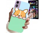 Custodia Per Motorola Moto E14 - Dolce Cagnolino Motivi Fiabeschi Custodia