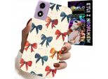 Custodia Per Motorola Moto E14 - Nastri Colorati Nastro Motivi Alla Moda