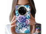 Custodia Per Realme 14 Pro+ 5G - Motivi Floreali Fiori Di Rosa Custodia + Pellicola Protettiva