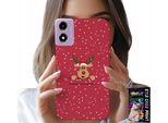 Custodia Per Motorola Moto E14 - Renna Natalizia Babbo Natale Natale + Vetro