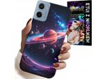 Custodia Per Motorola E15 / G05 - Cosmo Pianeti Stelle Galassia Cover