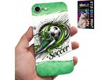 Custodia Per Iphone 16E - Calcio, Calcio Palla Custodia + Vetro