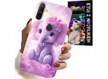 Custodia Per Realme C3 - Dolce Elefantino Su Sfondo Rosa Custodia + Pellicola Protettiva