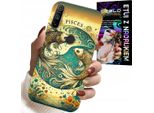 Custodia Per Realme C3 - Segno Zodiacale, Pesci Astronomia + Pellicola Protettiva