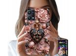 Custodia Per Realme 9 Pro - Motivi Femminili Lucchetto Cuore Custodia + Vetro