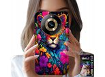 Custodia Per Realme 11 Pro - Motivi Floreali Tigre Tigrotti + Pellicola Protettiva