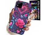 Custodia Per Realme C11 2021 - Cuore, Rosa, Adolescente Custodia + Vetro
