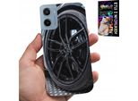 Custodia Per Motorola E15 / G05 - Cerchioni Auto Sportive Auto Fan + Pellicola Protettiva