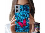 Custodia Per Motorola E15 / G05 - Farfalle Blu, Farfalla, Motivi Femminili