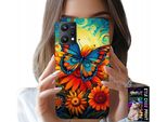 Custodia Per Realme 9 Pro - Farfalle Farfalline Fiori Rose Custodia