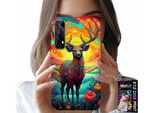 Custodia Per Realme 7 - Motivi Colorati Cervo Alce Animali Della Foresta