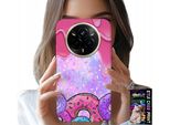 Custodia Per Realme 14 Pro 5G - Dolci Ciambelle Con Glassa Sullo Sfondo + Pellicola Protettiva