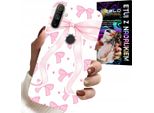 Custodia Per Realme C3 - Nastri Rosa Nastro Modelli Alla Moda Custodia