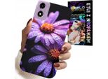 Custodia Per Motorola Moto E14 - Rosa Margherita Fiori Custodia Case