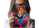 Custodia Per Realme C71 4G - Motivi Floreali Tigre Tigrotti + Pellicola Protettiva