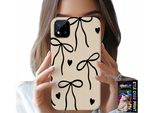 Custodia Per Realme C11 2021 - Nastri Beige Con Fiocchi Motivi Alla Moda