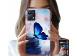 Custodia Per Realme 9 5G - Farfalla Blu, Farfalla, Motivi Femminili