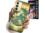 Custodia Per Realme 14X - Segno Zodiacale, Pesci Astronomia + Pellicola Protettiva