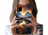 Custodia Per Realme C11 2021 - Ruscello, Montagne, Cime, Everest + Foil