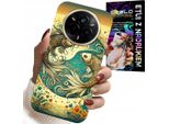 Custodia Per Realme 14 Pro+ 5G - Segno Zodiacale, Pesci Astronomia + Pellicola Protettiva