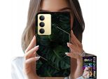 Custodia Per Realme 14X - Foglie Eleganti E Motivi Alla Moda Sulla Custodia