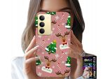 Custodia Per Realme 14X - Renna Natalizia, Alberi Di Natale, Bastoncini, Motivi