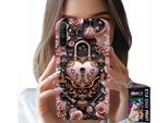 Custodia Per Realme C3 - Modelli Femminili E Alla Moda, Lucchetto A Forma Di Cuore E Rosa