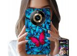 Custodia Per Realme 11 Pro - Farfalle Blu, Farfalla, Motivi Femminili