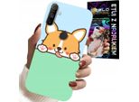 Custodia Per Realme C3 - Dolce Cagnolino Motivi Fiabeschi Custodia