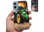 Custodia Per Motorola E15 / G05 - Trattore Agricolo + Pellicola Protettiva