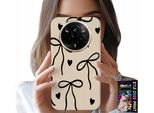 Custodia Per Realme 14 Pro 5G - Nastri Beige Con Fiocchi Motivi Alla Moda