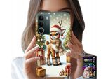 Custodia Per Realme C71 4G - Renna, Motivi Natalizi + Vetro