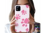 Custodia Per Realme C11 2021 - Zampe Di Cane Rosa, Retro, Cover