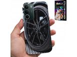 Custodia Per Realme C71 4G - Cerchioni Auto Sportive Auto Fan + Vetro