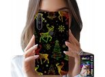 Custodia Per Realme C3 - Renna, Fiocco Di Neve, Albero Di Natale + Pellicola Protettiva