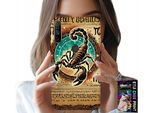 Custodia Per Realme C3 - Scorpione Segno Zodiacale Astronomia + Pellicola Protettiva