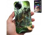 Custodia Per Realme C67 4G - Dino Dinozaur Tyranozaur Case + Vetro