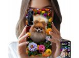 Custodia Per Realme 7 - Dolce Cagnolino, Custodia Pomeranian + Pellicola Protettiva