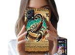 Custodia Per Realme 9 Pro - Scorpione Segno Zodiacale Astronomia + Pellicola Protettiva