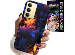 Custodia Per Realme 14X - Motivi Astratti Colorati + Pellicola Protettiva