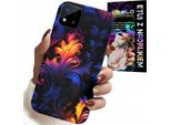 Custodia Per Realme C11 2021 - Motivi Astratti Colorati + Pellicola Protettiva