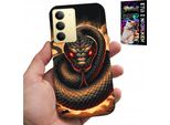Custodia Per Realme 14X - Serpente, Serpenti Cobra Serpente A Sonagli Custodia + Pellicola Protettiva