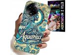 Custodia Per Realme C67 4G - Segno Zodiacale, Acquario, Astronomia Cover