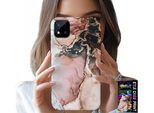 Custodia Per Realme C11 2021 - Elegante Marmo, Motivi Alla Moda + Vetro