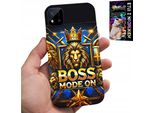 Custodia Per Realme C11 2021 - Boss Lion Con Corona Su Scudo Custodia + Foil