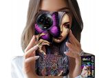 Custodia Per Realme C67 4G - Anti Social Butterfly Farfalla Rosa + Vetro
